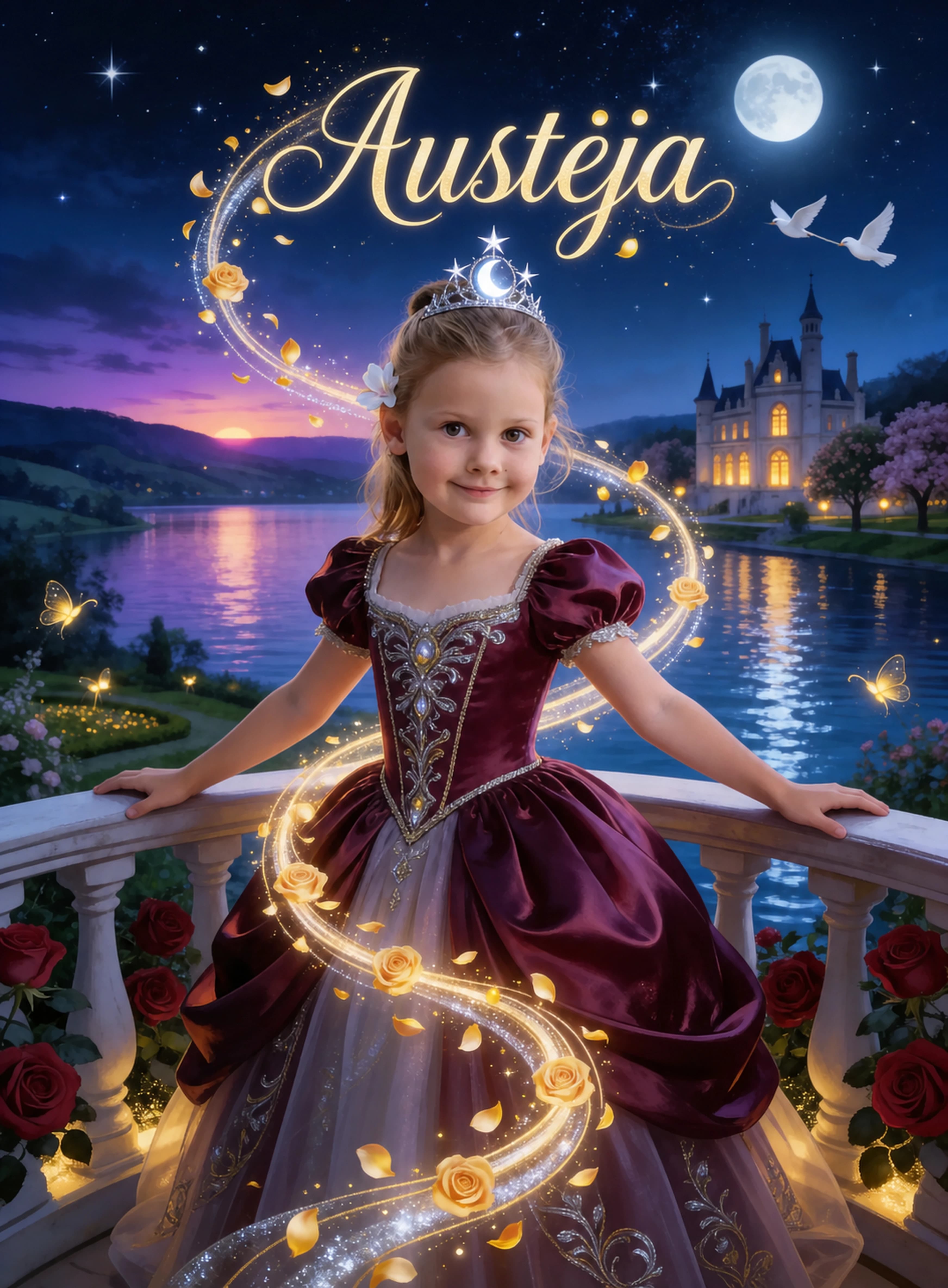 💫 AKSOMO NAKTIES PRINCESĖ